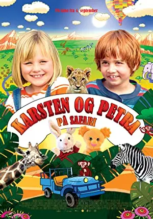 Casper en Emma op Safari