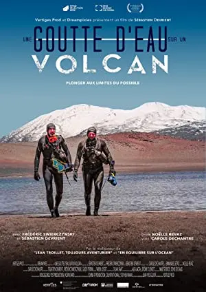 Une goutte d'eau sur un volcan