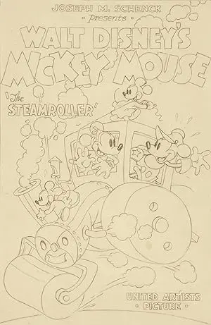 Mickey's Steam Roller